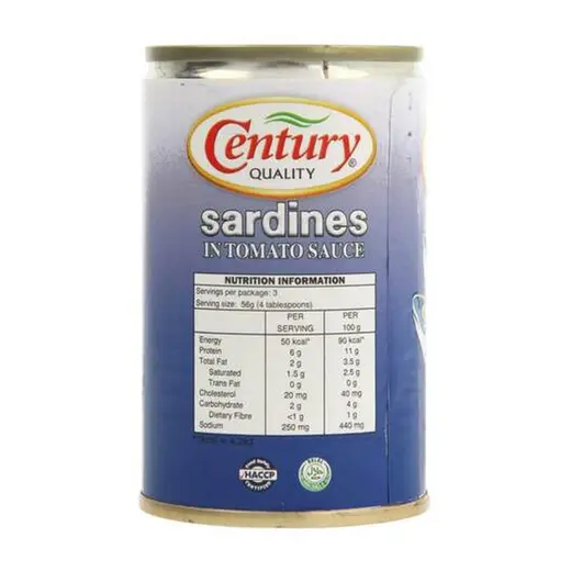 Century Sardines in Tomato Sauce — 155g