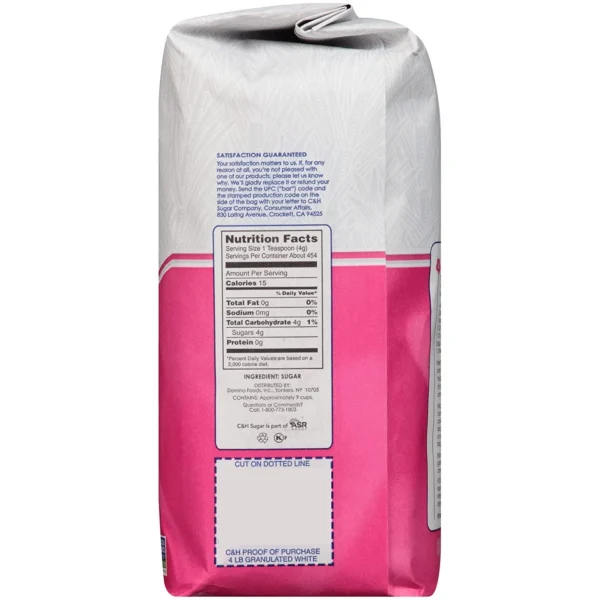 813iJHAEyVL._SL1500_ C&H Granulated Sugar — 2kg