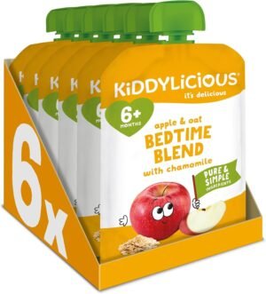 Kiddylicious Apple & Oat Bedtime Blend – 100 g