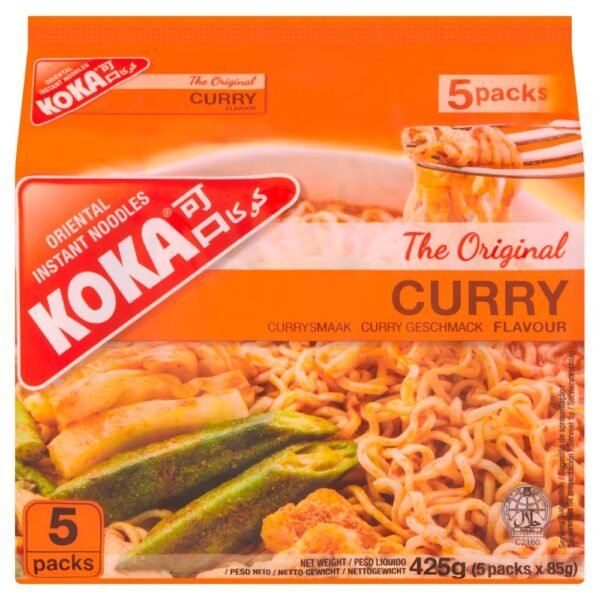 8888056705559 Koka Instant Noodles — 5 × 85g