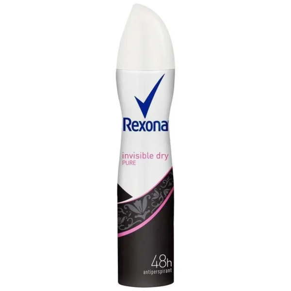9300830007912-1 Rexona Invisible Dry Antiperspirant Spray 150ml