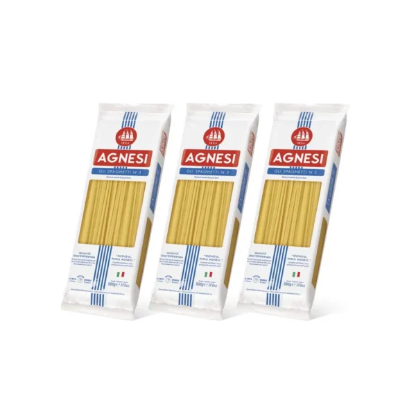 Agnesi-Spaghetti-N-3-Pasta-500g-_Pack-of-3_-Luckystore-59930395 Agnesi Spaghetti — 500g