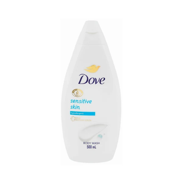 DOVE_SENSITIVE_SKIN_HYPOALLERGENIC_B_W_500ML Dove Sensitive Skin Body Wash 500ml