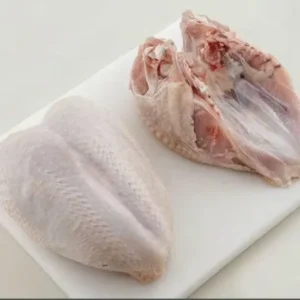 Frozen-Chicken-Breast-with-Skin-and-Bones-Low-in-Fat Frozen Chicken Breast, Bone-In, Skin-On