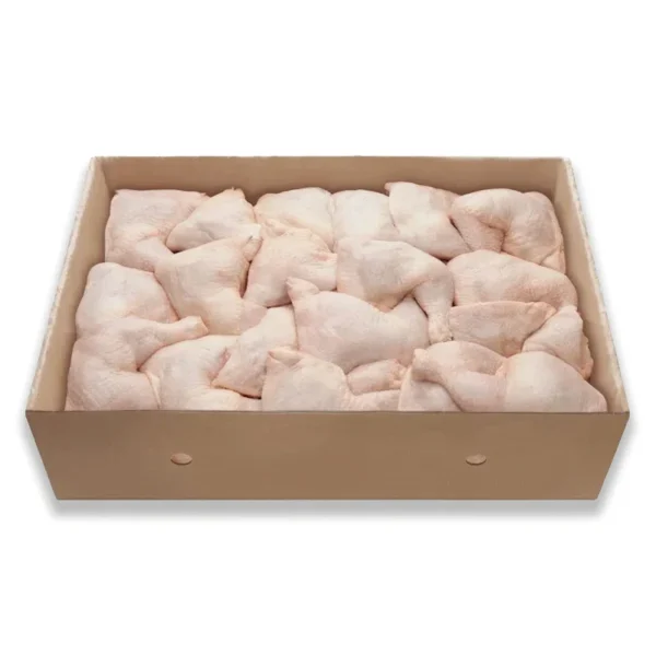 Frozen-Chicken-Leg-Quarters-Bone-in-Skin-on-Box-10kg Frozen Chicken Whole Legs, Skin-On, Bone-In