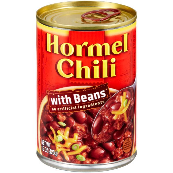 HORMEL WITH BEANS Hormel Chili with Beans — 425g