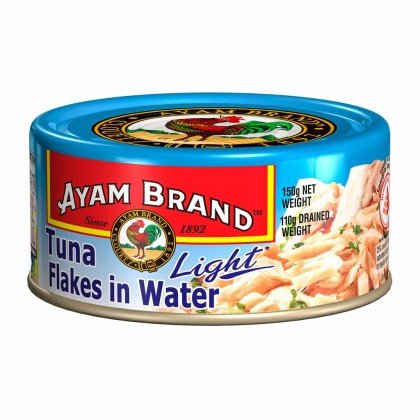 L08074ATCIW-420x420 Ayam Brand Tuna Chunks in Water — 185g