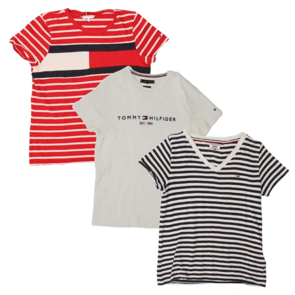 TOMMYHILFIGERWOMENST-SHIRTS Tommy Hilfiger Women's T-Shirts — XS–XL — 25pc carton