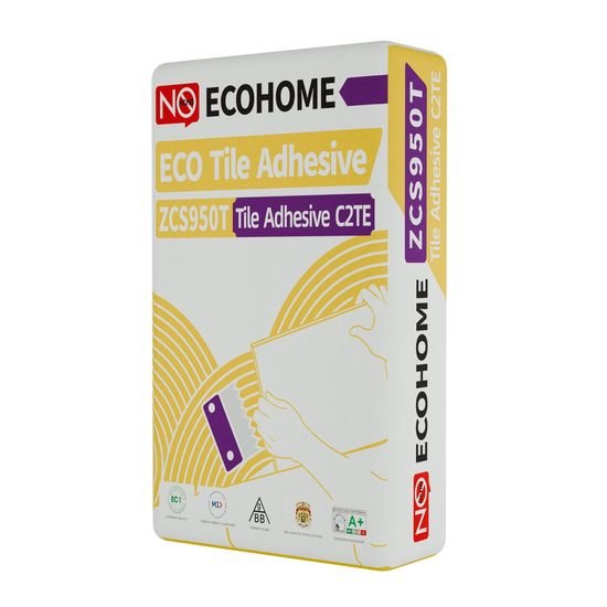 Zcs950t-Tile-Adhesive-with-Internation-Standard-C2te-for-Superior-Bonding-Featuring-Excellent-Workability-Anti-Slip-Performance-and-Good-Flexibility Tile Adhesive C2TE Flexible Grade 20kg