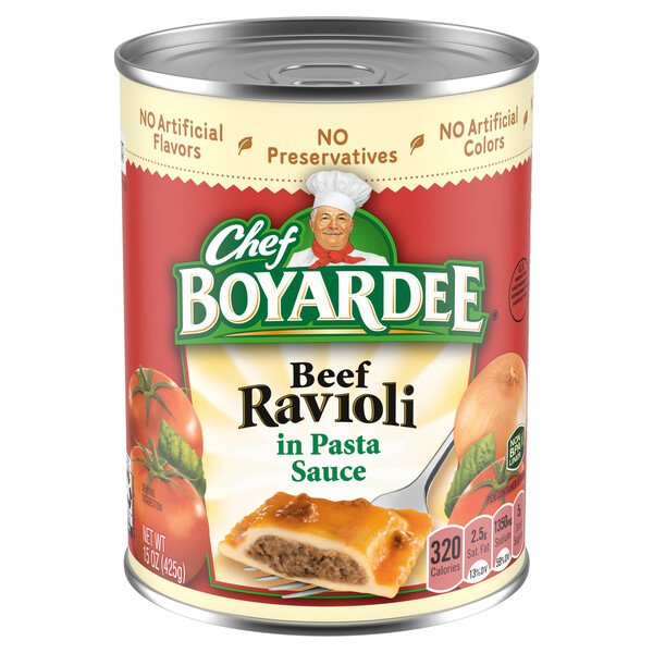 Chef Boyardee Beef Ravioli — 425g