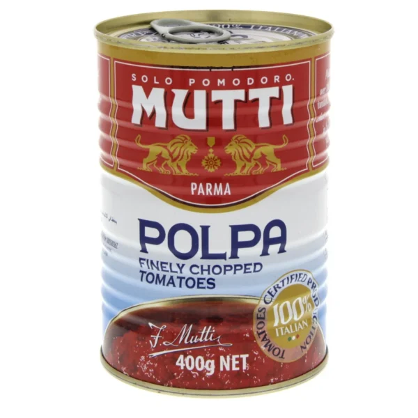 Mutti Finely Chopped Tomatoes — 400g