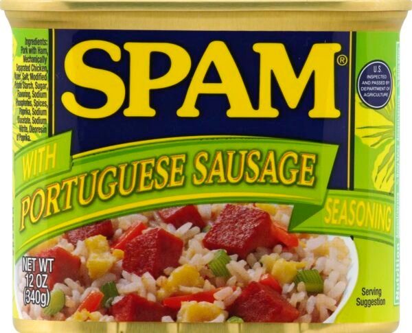 e0b5f48f76ed66702f2c6f7df0cab2dd SPAM Portuguese Sausage — 340g