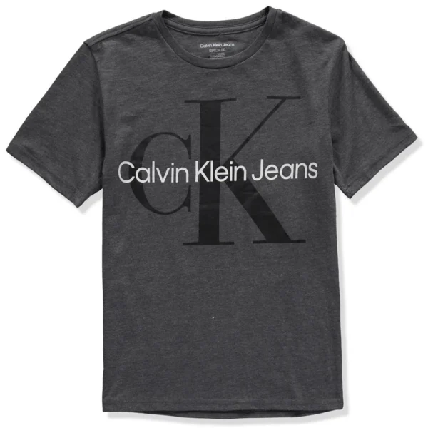 fine_GRY_292776-618479 Calvin Klein Kids' T-Shirts — 2–14 Years — 25pc carton