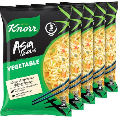 images (1) Knorr Instant Noodles — 5 × 70g