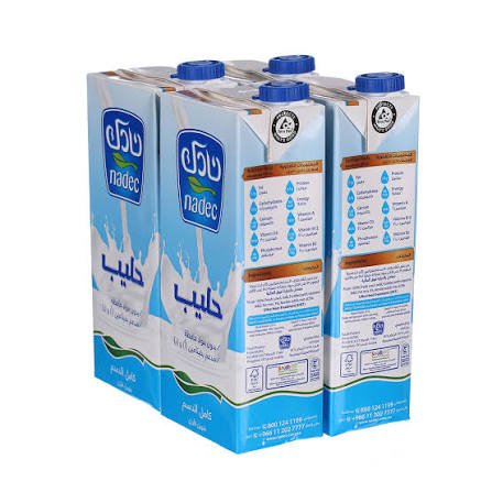 Nadec Full Fat Milk — 1L