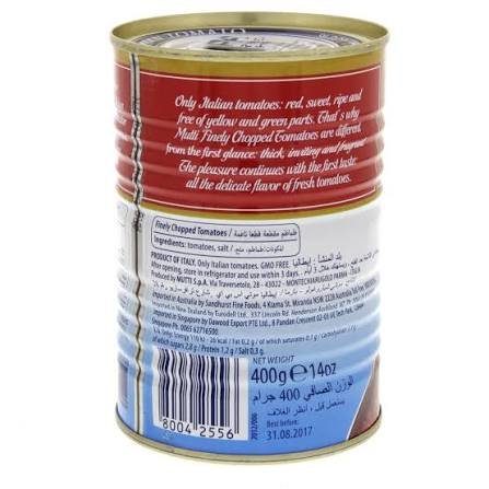 images (1) Mutti Polpa Finely Chopped Tomatoes — 400g