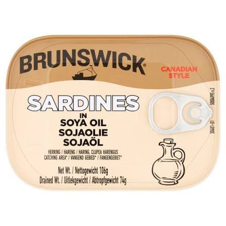 images (1) Brunswick Sardines in Oil — 106g