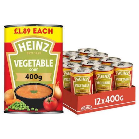 Heinz Vegetable Soup — 400g