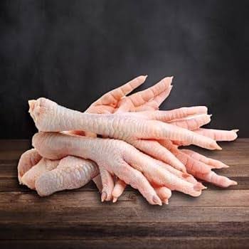 Frozen Chicken Feet / Paws, 50 g+