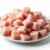 images (1) Frozen Chicken Breast Meat, Cubed