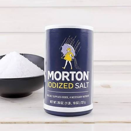 images (2) Morton Iodized Salt — 737g