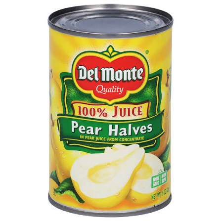 Del Monte Pear Halves — 420g