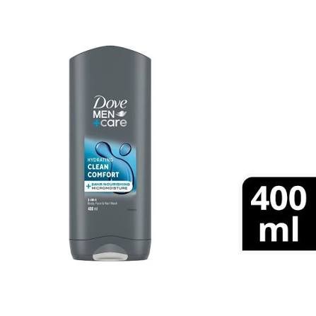 Dove Men+Care Clean Comfort Body Wash 400ml