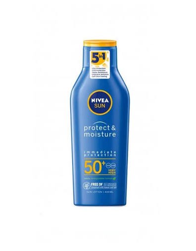 images (2) NIVEA Sun Protect & Moisture SPF50+ 200ml