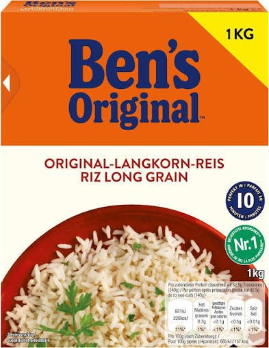images Uncle Ben's Long Grain Rice — 1kg