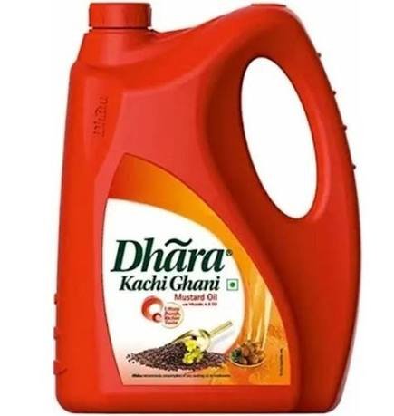Dhara Vegetable Oil — 5L