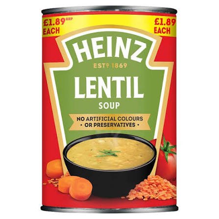 images (3) Heinz Lentil Soup — 400g