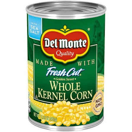 Del Monte Whole Kernel Corn — 340g