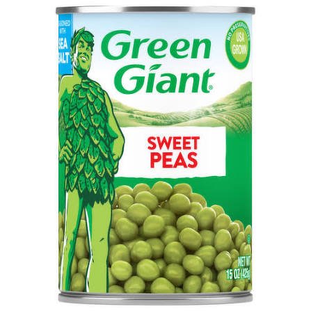 Green Giant Sweet Peas — 400g