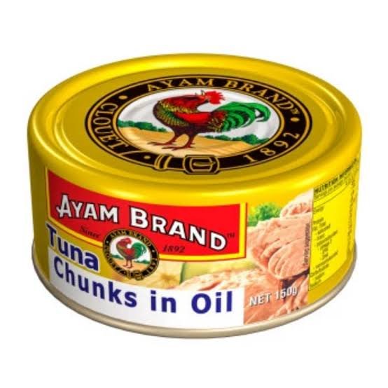 Ayam Brand Tuna Chunks in Oil — 185g