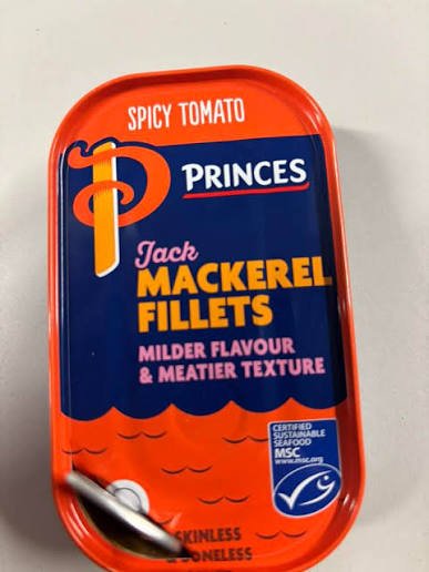 images Princes Mackerel in Tomato Sauce — 155g