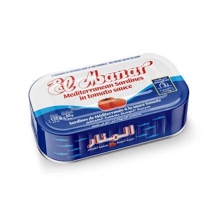 images El Manar Sardines in Tomato Sauce — 125g