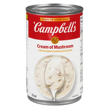 images Campbell's Cream of Mushroom Soup — 305g