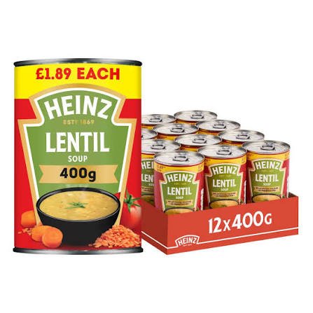 images Heinz Lentil Soup — 400g