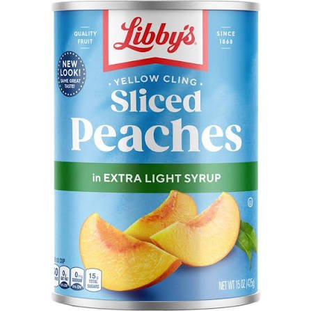 images Libby's Sliced Peaches — 15oz