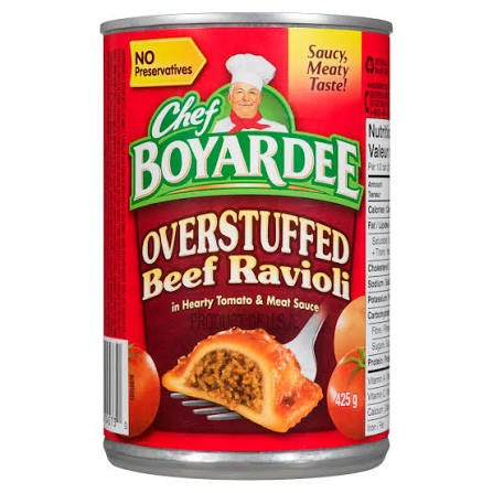 Chef Boyardee Beef Ravioli — 425g