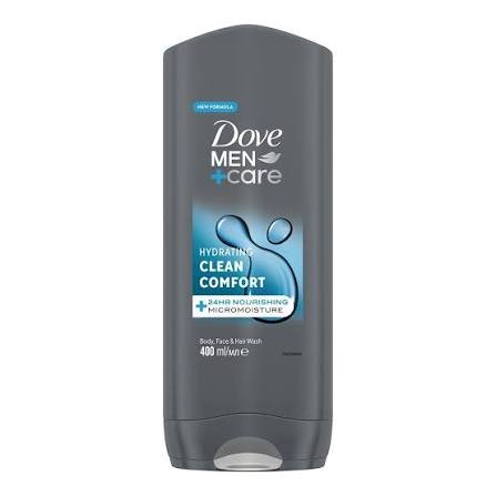 Dove Men+Care Clean Comfort Body Wash 400ml