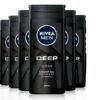 images NIVEA Men Deep Black Carbon Shower Gel 250ml