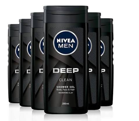 images NIVEA Men Deep Black Carbon Shower Gel 250ml