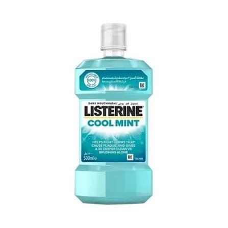 images Listerine Cool Mint Mouthwash 500ml