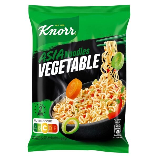 knorr-asia-noodles-vegetable-70g Knorr Instant Noodles — 5 × 70g