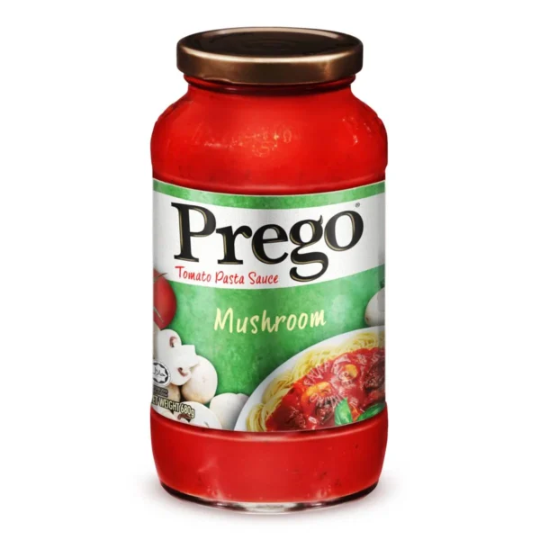mushroompasta Prego Traditional Pasta Sauce — 680g