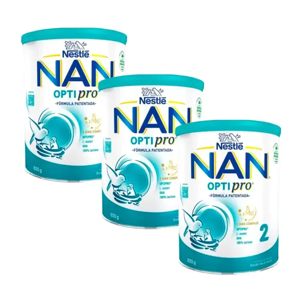 nestle-nan-optipro-2-leche-de-continuacion-3-x-800-gr-242448 Nestlé NAN Optipro 2 – 800 g