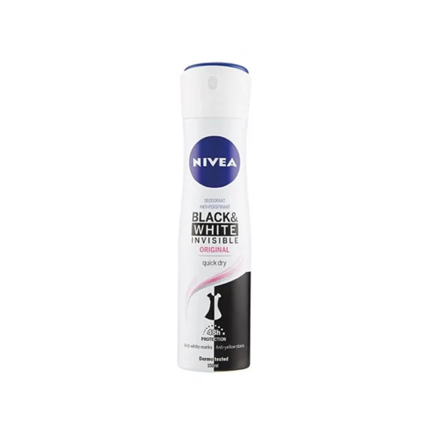 nivea-b-w-original-anti-p NIVEA Black & White Invisible Original Spray 150ml