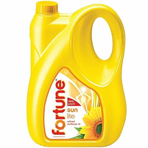 no-added-preservatives-no-artificial-color-fortune-sun-lite-refined-sunflower-oil-5-ltr-can--782 Fortune Sunflower Oil — 5L